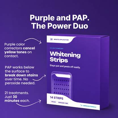 🔥 Limited-Time Deal: Purple Teeth Whitening Strips