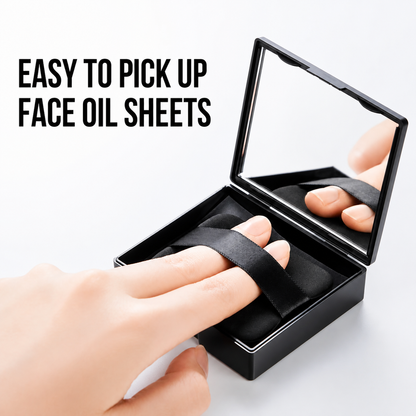 2-in-1 Oil Blotting Compact – Instant Shine Control