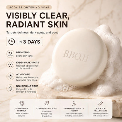 Niacinamide Skin Brightening Soap melasma dark spots freckle