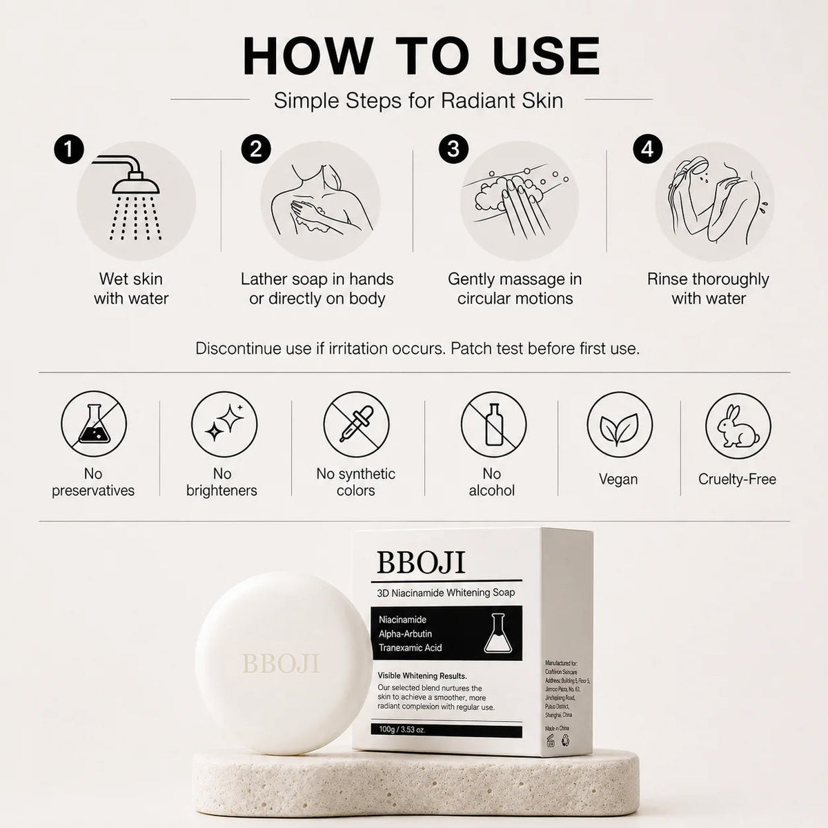 Niacinamide Skin Brightening Soap melasma dark spots freckle
