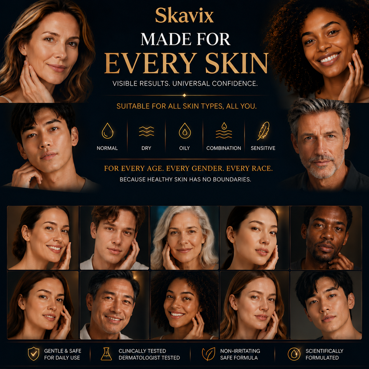 💎 Skavix® Anti-Wrinkle Firming Cream ✨ Polypeptide Formula for Smoother, Firmer-Looking Skin | 50g