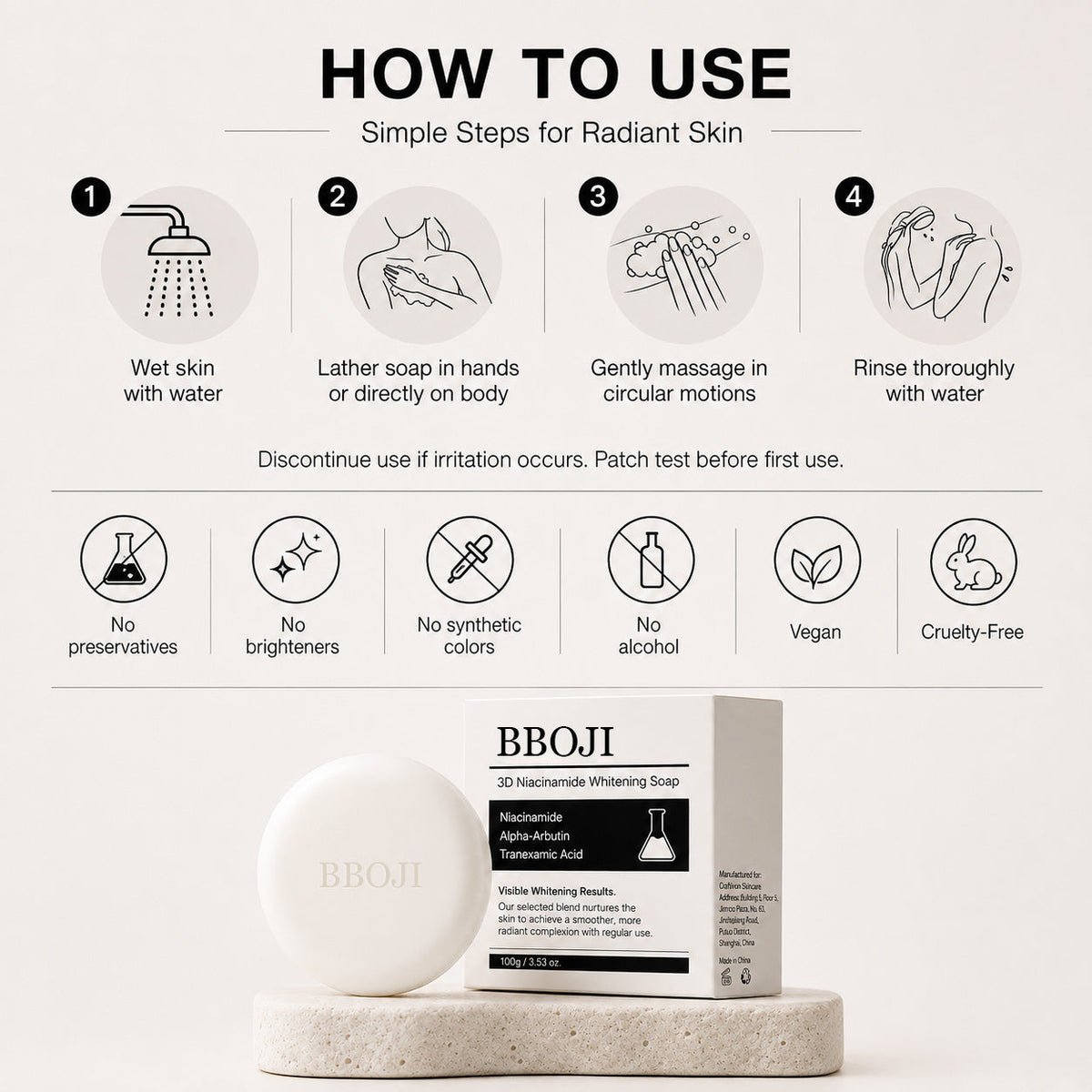 Niacinamide Skin Brightening Soap melasma dark spots freckle