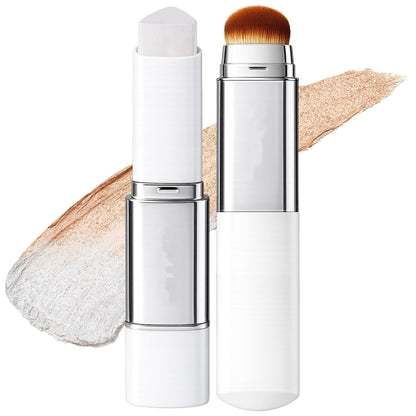 Cover Cream Stick with Brush – Color-Adapting Korean Foundation