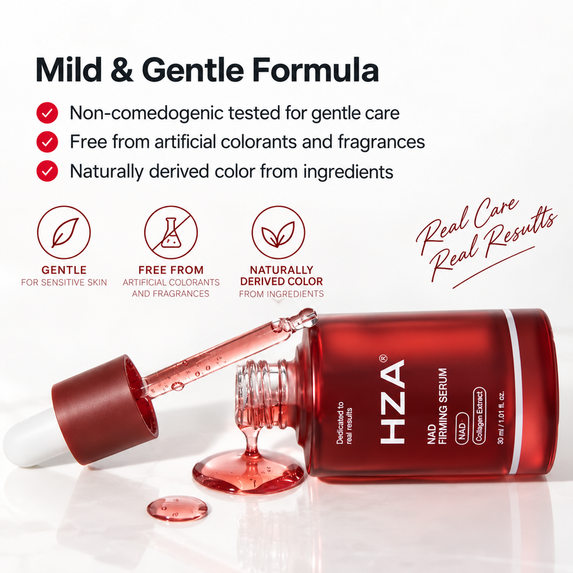NAD+ EGF Firming Face Serum with Collagen Extract – Advanced Anti-Aging Formula for Fine Lines, Elasticity & Radiant, Plump-Looking Skin
