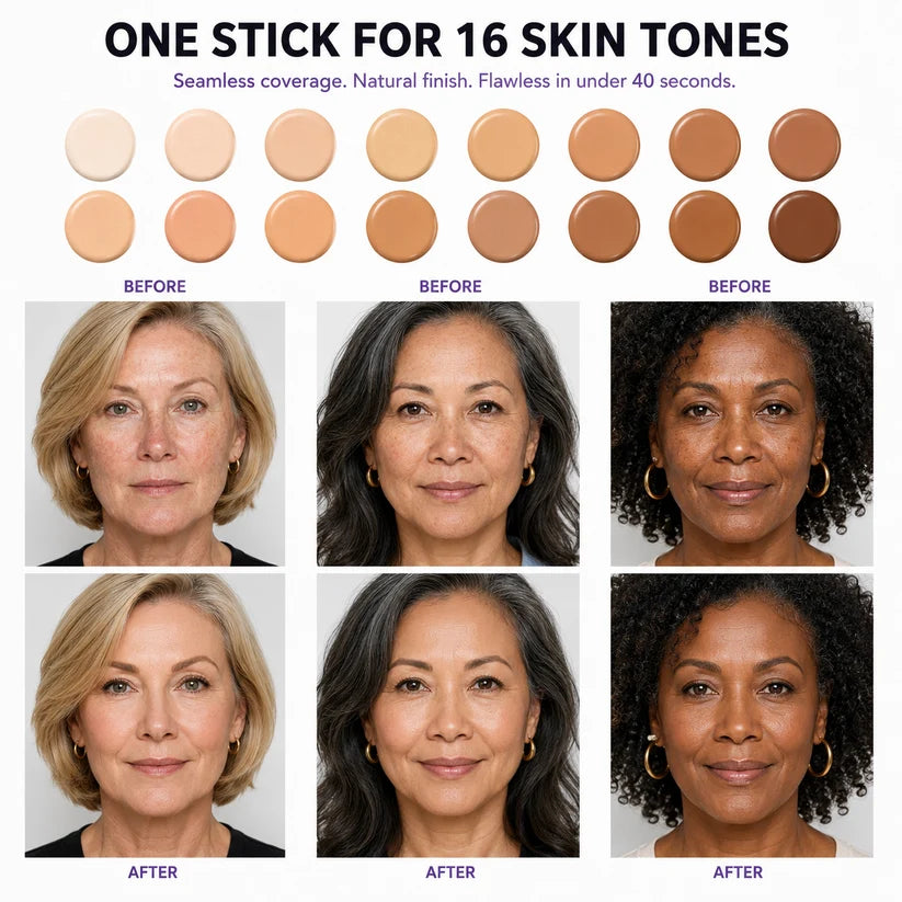 Skavix™ Changing Foundation Stick The Stick That Makes Mature Skin Glow Again