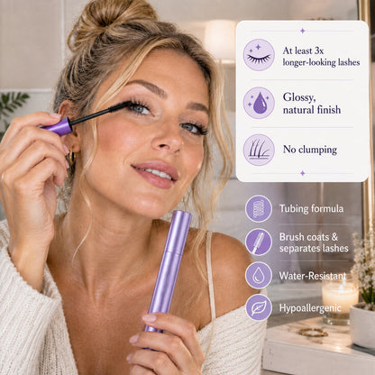 Mascara for Mature Lashes – Lightweight, Lengthening & Volumizing for Naturally Fuller-Looking Lashes